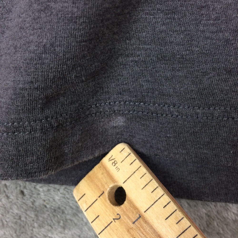 Icebreaker Shirt Womens Small Classic Short Sleeve Tee Wool Cotton Grey READ - Picture 4 of 13